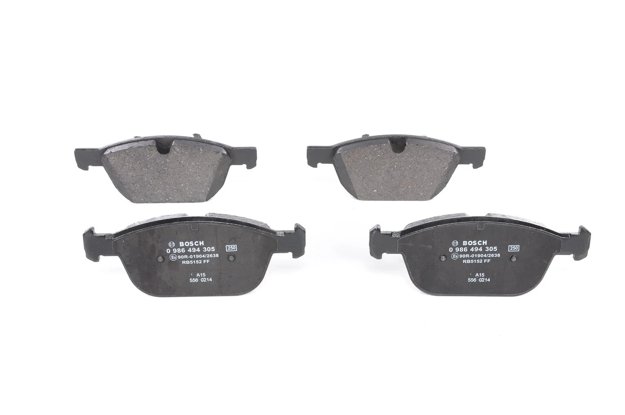 Compre 0986494305 Bosch Sapatas do freio dianteiras de disco