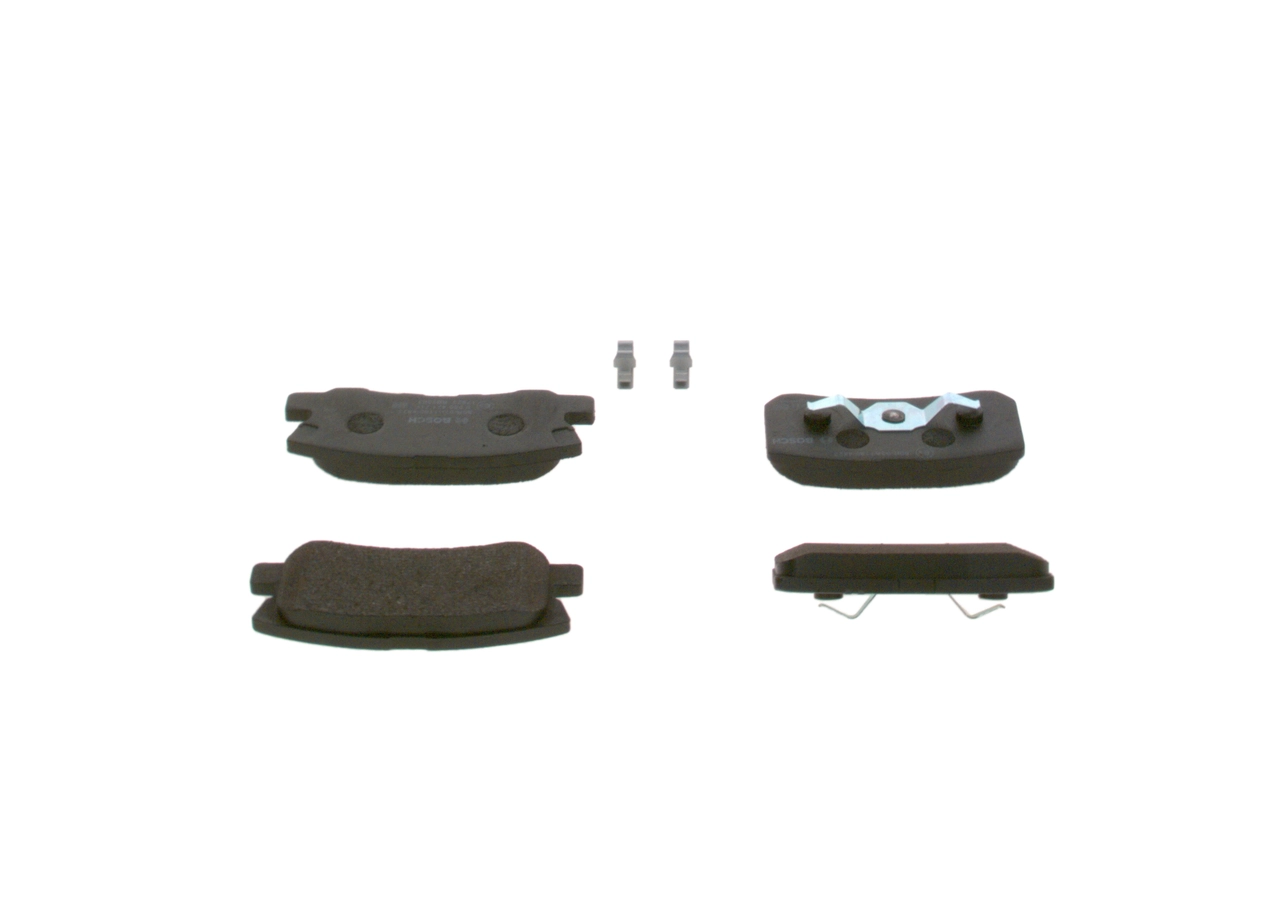 0986424717 Bosch Sapatas do freio traseiras de disco