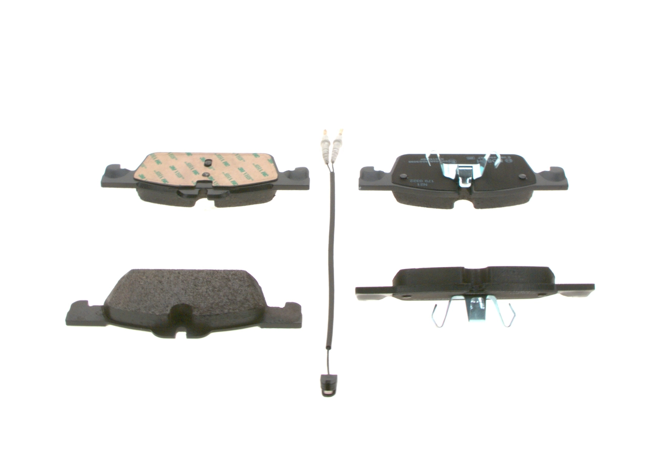 Compre 0986494527 Bosch Sapatas do freio dianteiras de disco