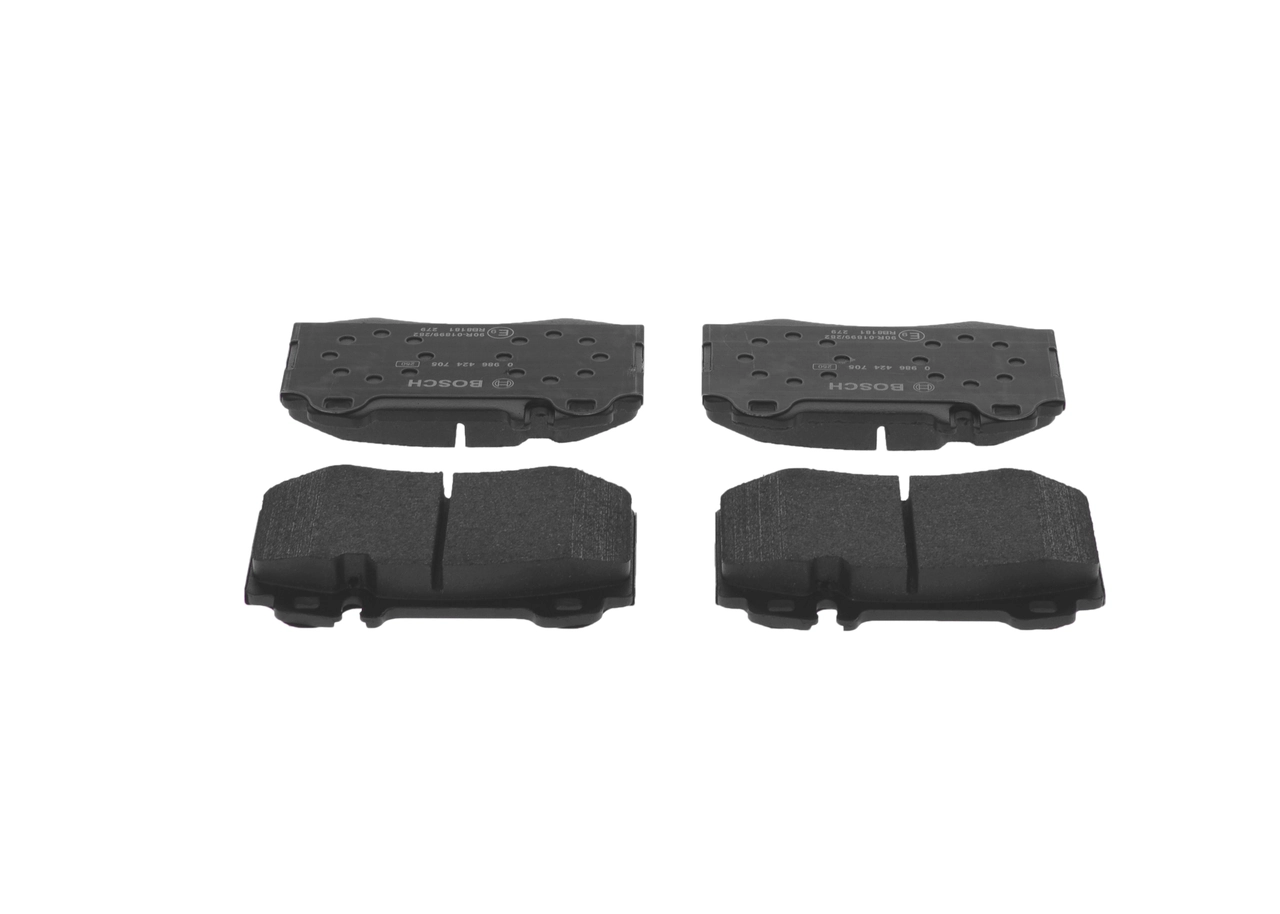 0986424705 Bosch Sapatas do freio dianteiras de disco