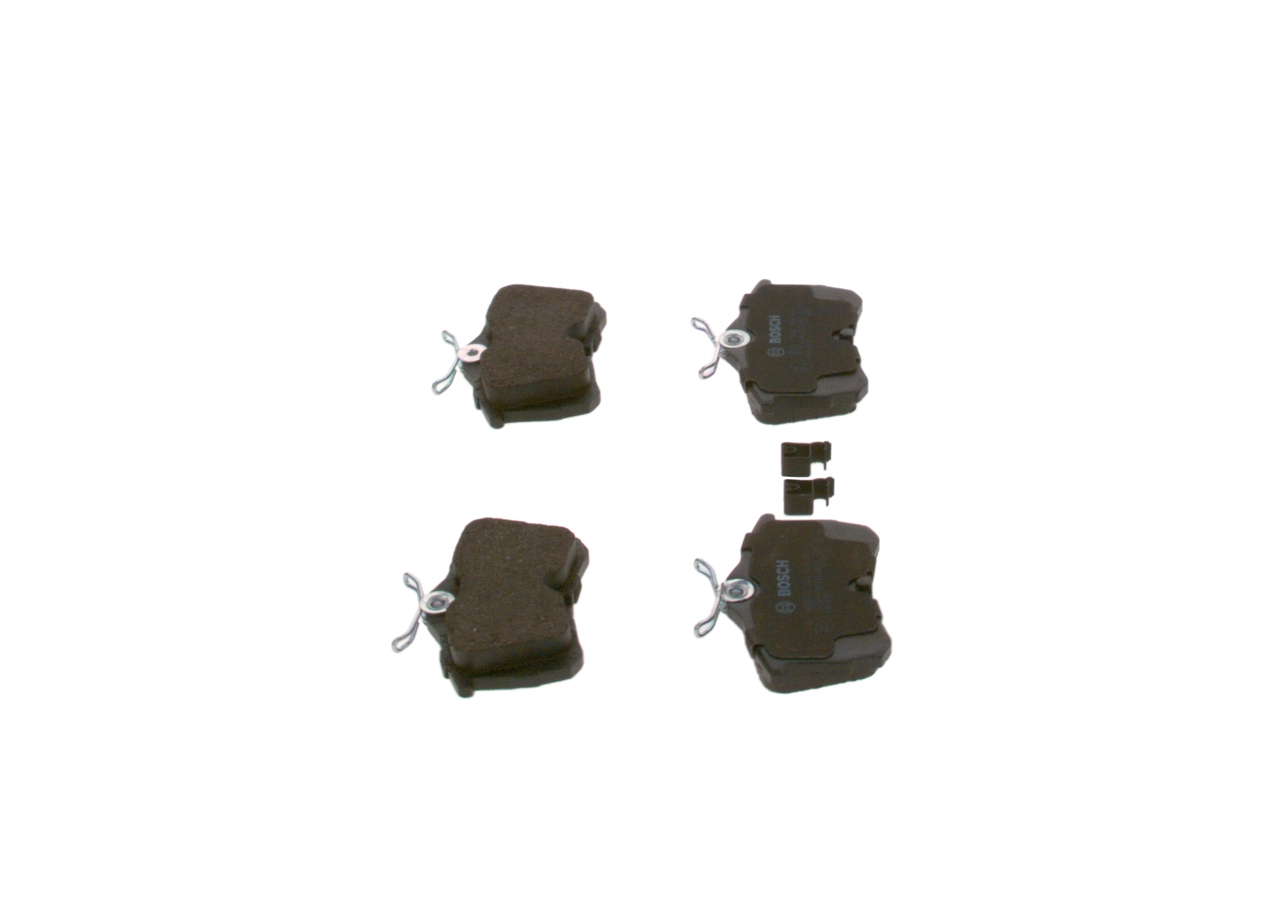 Compre 0986424661 Bosch Sapatas do freio traseiras de disco