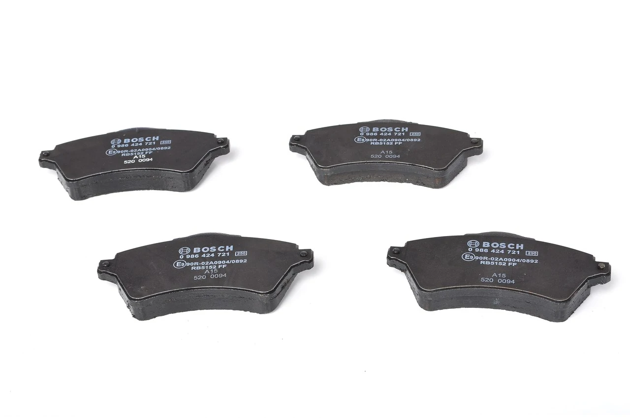 Compre 0986424721 Bosch Sapatas do freio dianteiras de disco