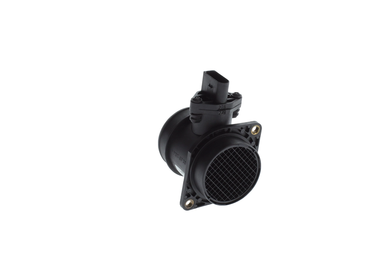 0986280217 Bosch Sensor de fluxo (consumo) de ar, medidor de consumo M.A.F. - (Mass Airflow)