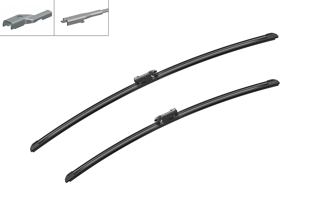 3397007644 Bosch Limpa-pára-brisas do pára-brisas, kit de 2 un.