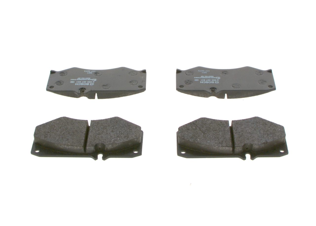 0986467841 Bosch Sapatas do freio dianteiras de disco