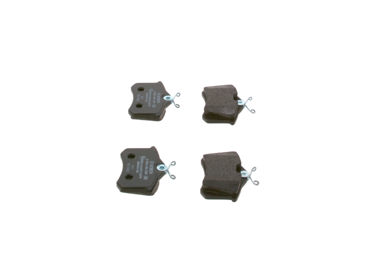 Compre 0986494399 Bosch Sapatas do freio traseiras de disco