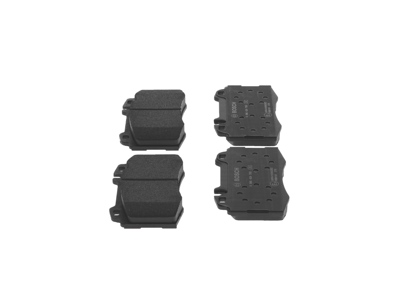 Compre 0986424705 Bosch Sapatas do freio dianteiras de disco