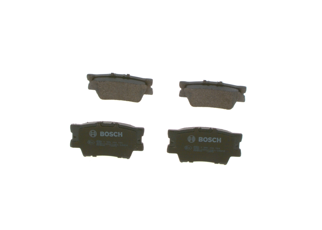 Compre 0986494154 Bosch Sapatas do freio traseiras de disco
