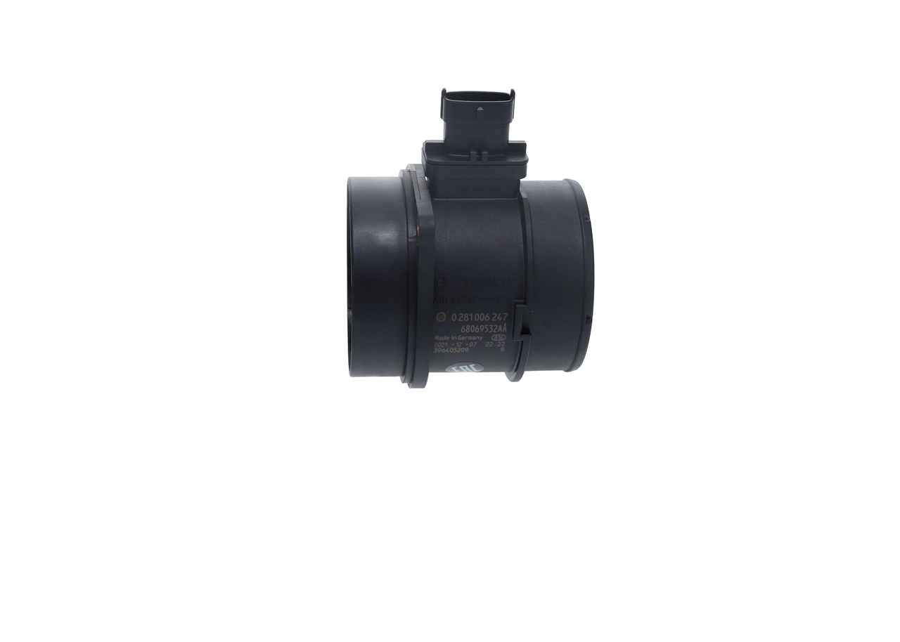 Sensor de fluxo (consumo) de ar, medidor de consumo M.A.F. - (Mass Airflow) 0281006247 Bosch