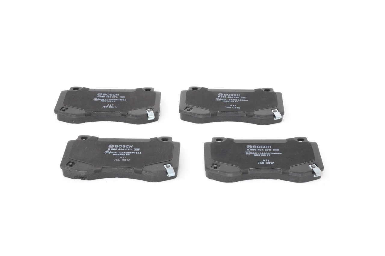Sapatas do freio dianteiras de disco Bosch 0986494870 preço, a partir de 73,48 USD