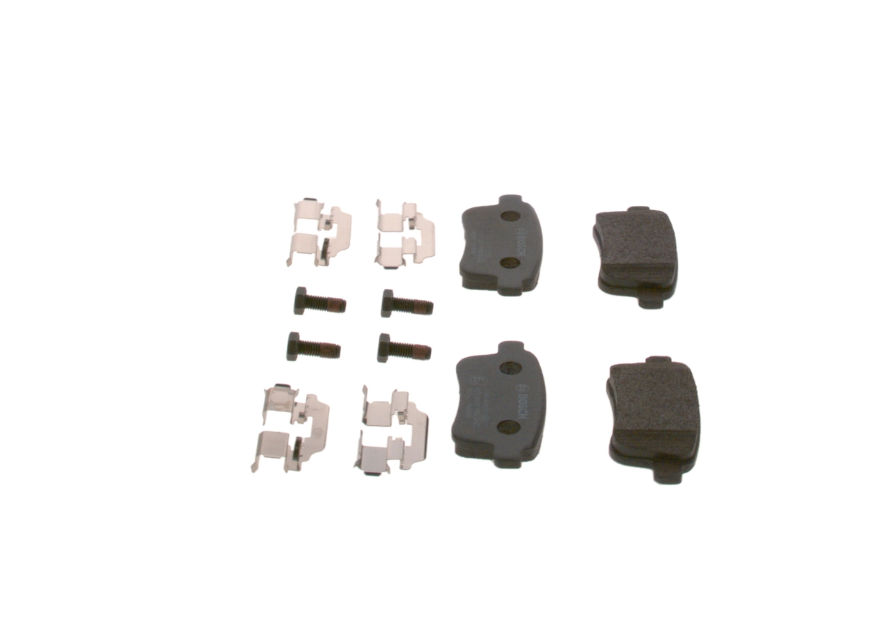Compre 0986494331 Bosch Sapatas do freio traseiras de disco