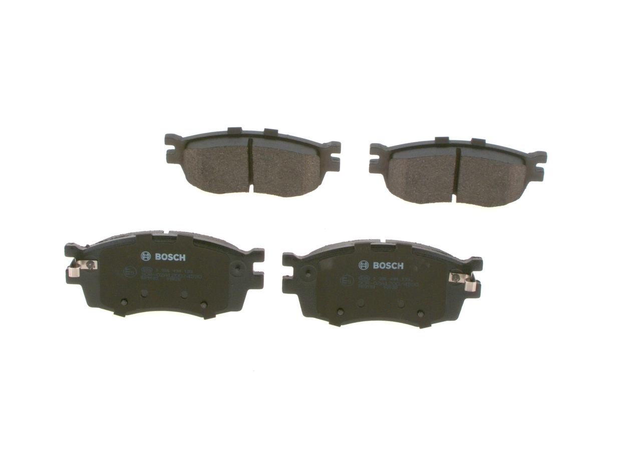 0986494139 Bosch Sapatas do freio dianteiras de disco