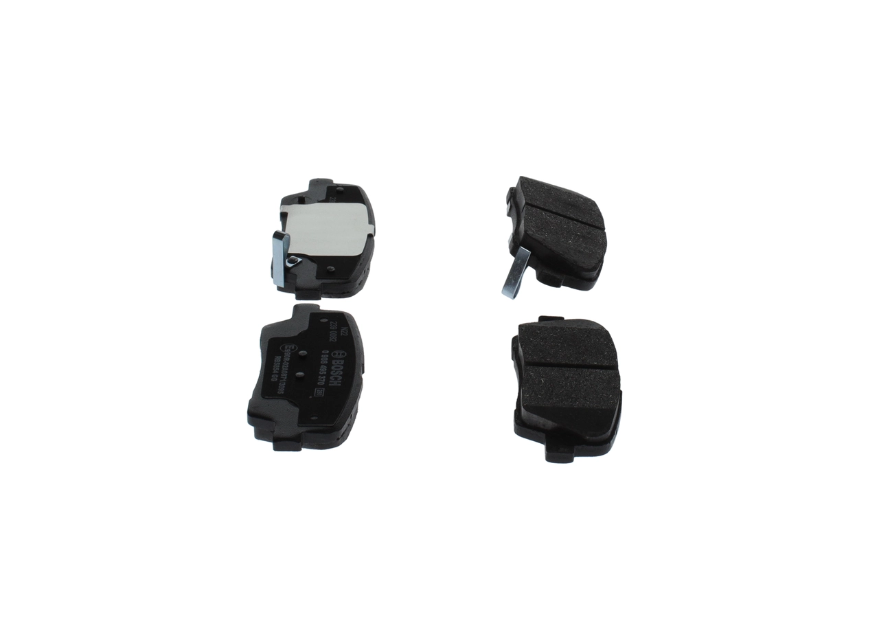 0986495370 Bosch Sapatas do freio traseiras de disco