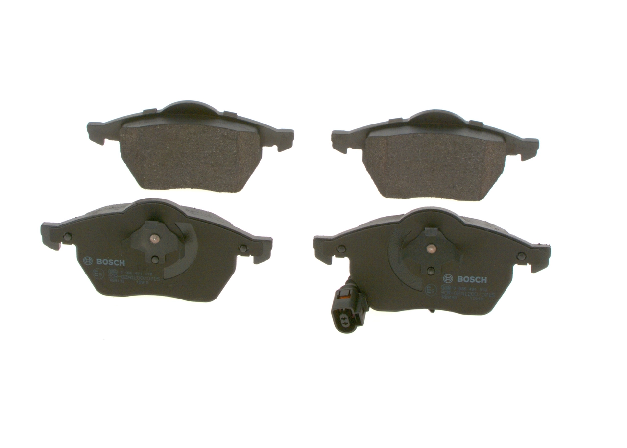 0986494018 Bosch Sapatas do freio dianteiras de disco