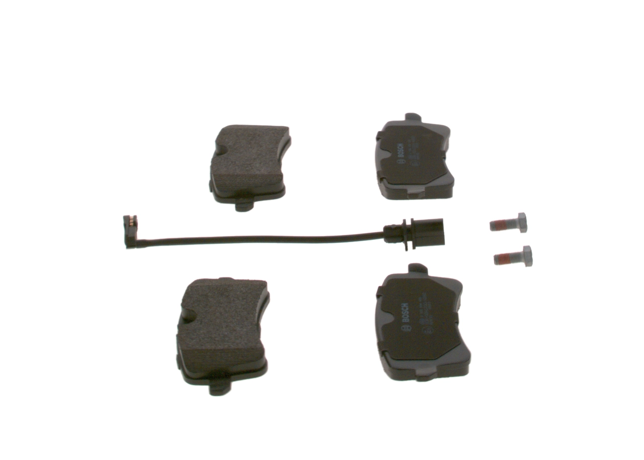 Compre 0986494488 Bosch Sapatas do freio traseiras de disco