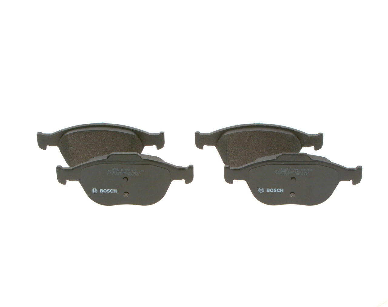 Compre 0986495066 Bosch Sapatas do freio dianteiras de disco