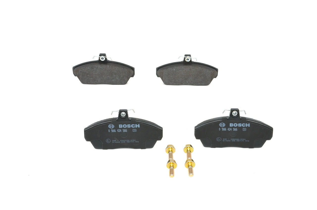 Sapatas do freio dianteiras de disco Bosch 0986424566 preço, a partir de 32,78 USD