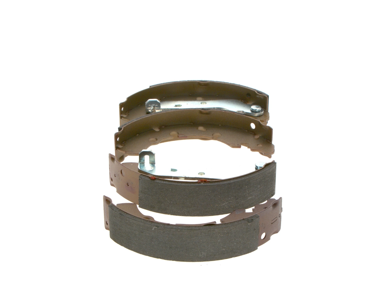 Compre 0986487599 Bosch Sapatas do freio traseiras de tambor