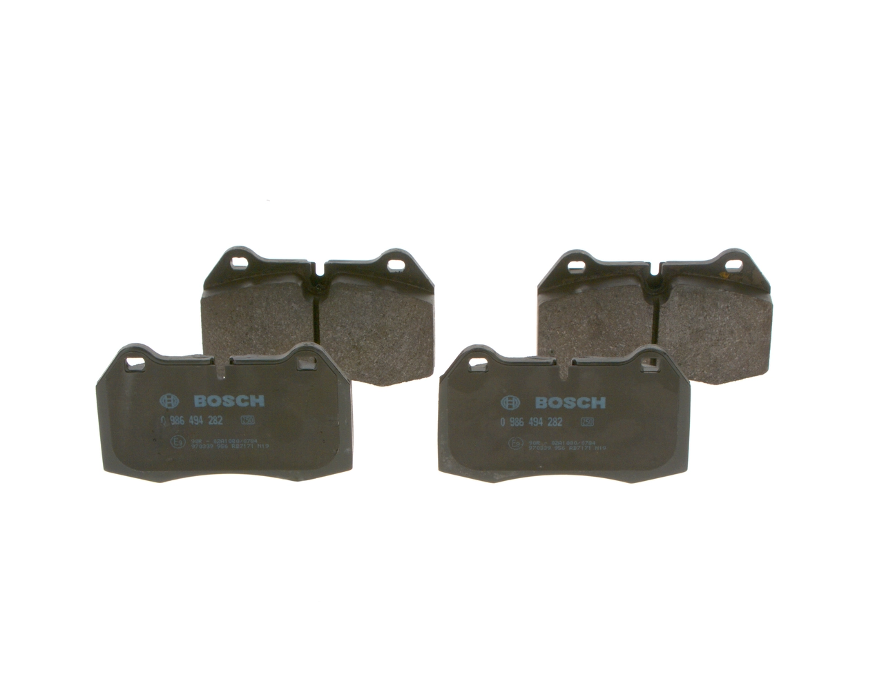 0986494282 Bosch Sapatas do freio dianteiras de disco