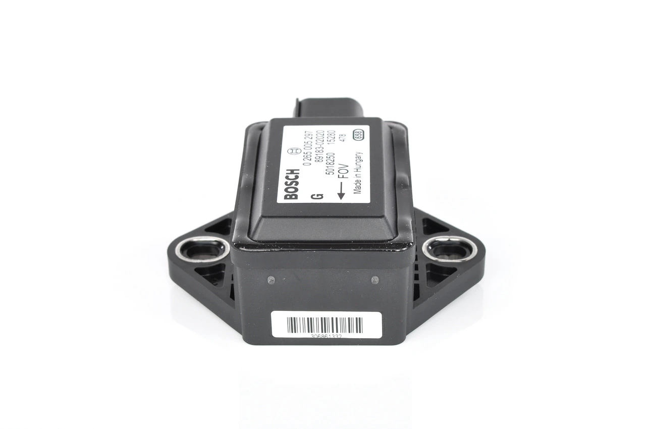 Sensor de aceleração longitudinal 0265005260 Bosch