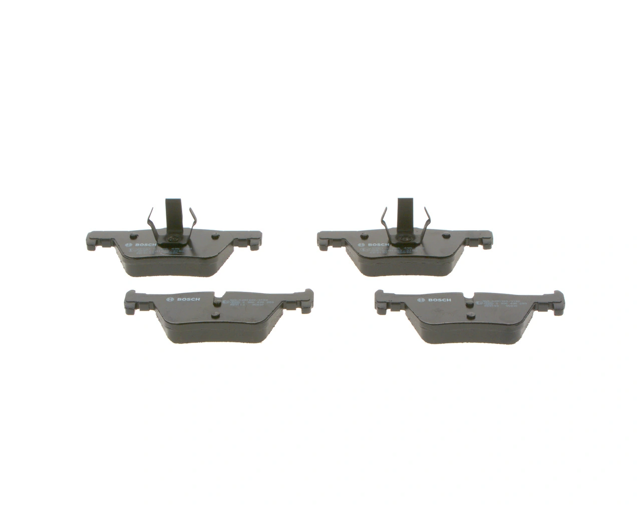 Compre 0986495289 Bosch Sapatas do freio traseiras de disco