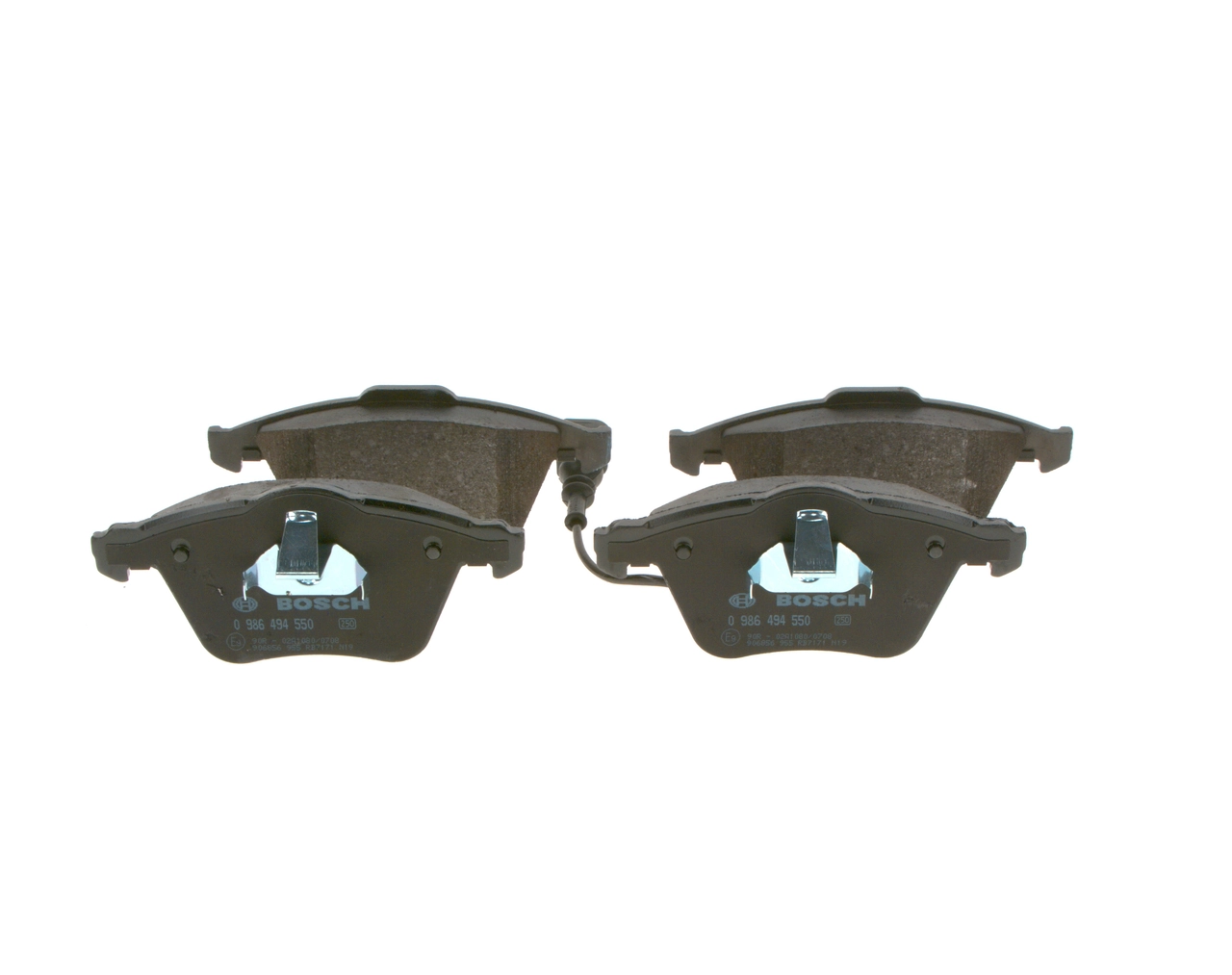 Sapatas do freio dianteiras de disco Bosch 0986494550 preço, a partir de 43,58 USD