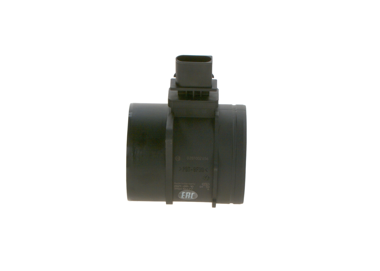 0281002656 Bosch Sensor de fluxo (consumo) de ar, medidor de consumo M.A.F. - (Mass Airflow)