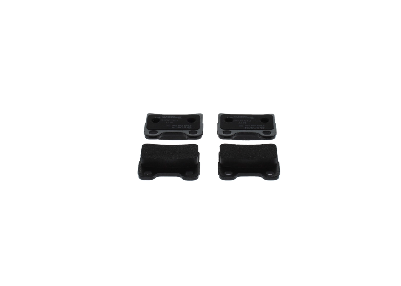 Compre 0986495386 Bosch Sapatas do freio traseiras de disco