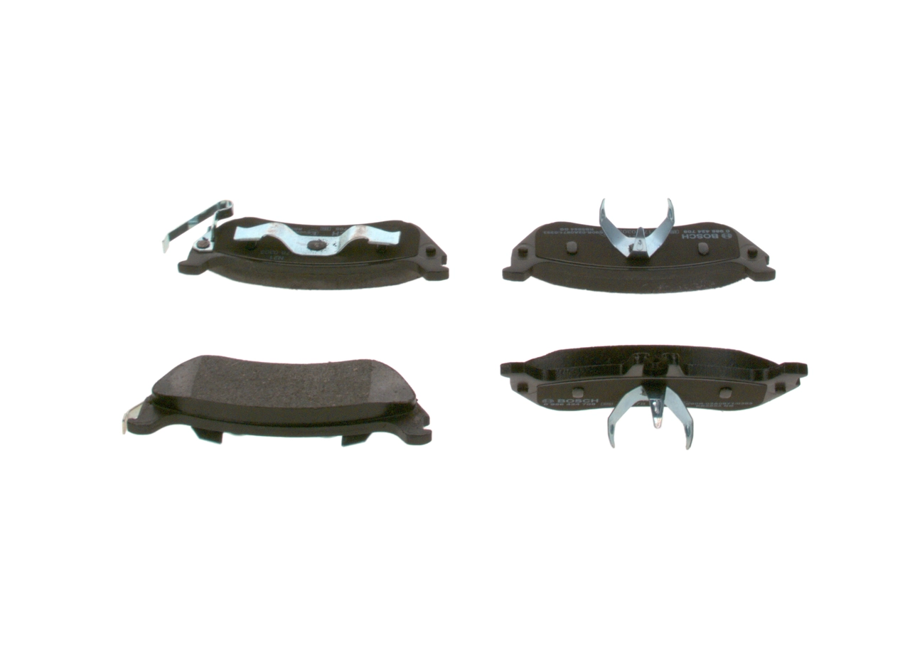 0986424708 Bosch Sapatas do freio traseiras de disco