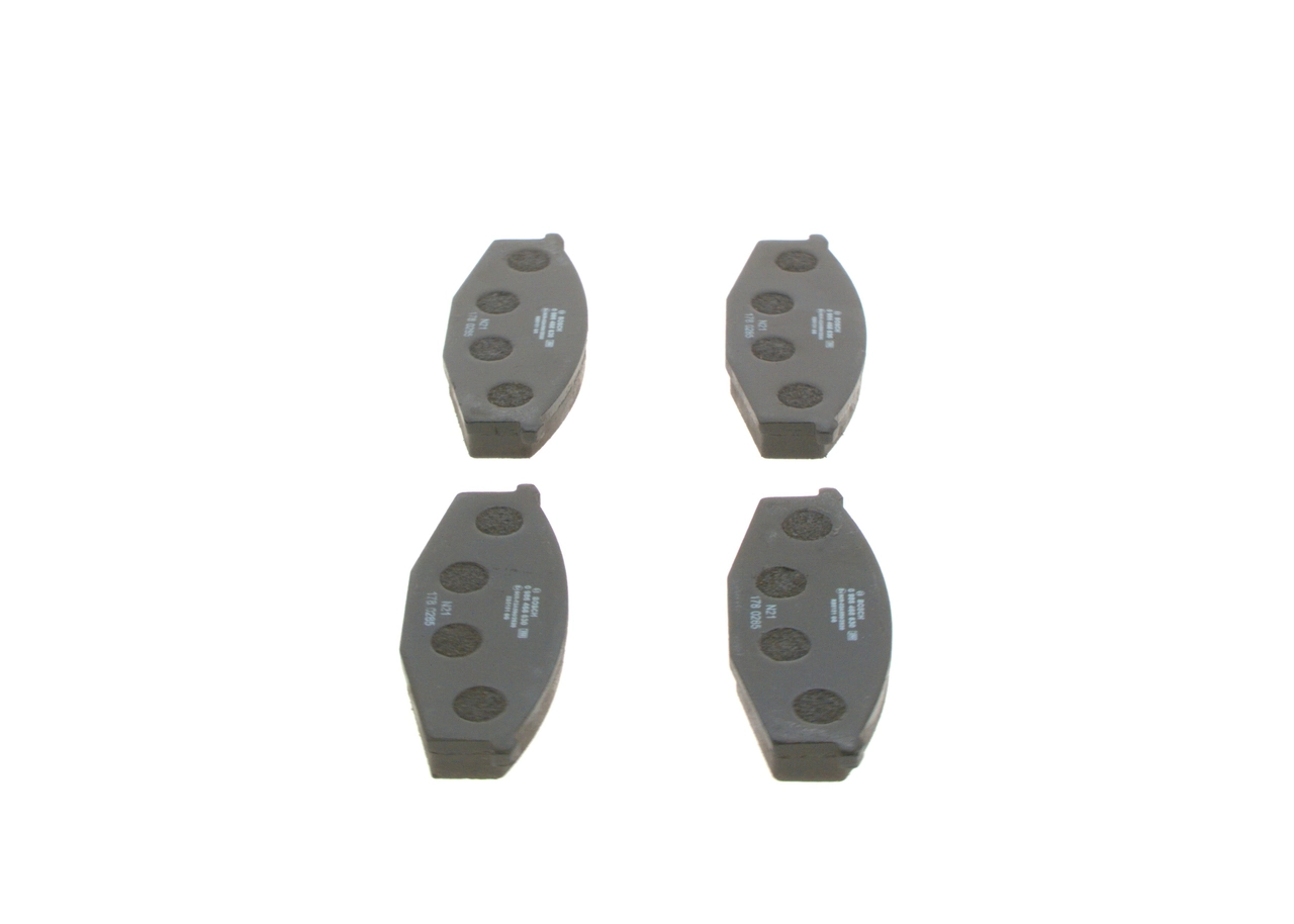 0986468630 Bosch Sapatas do freio dianteiras de disco