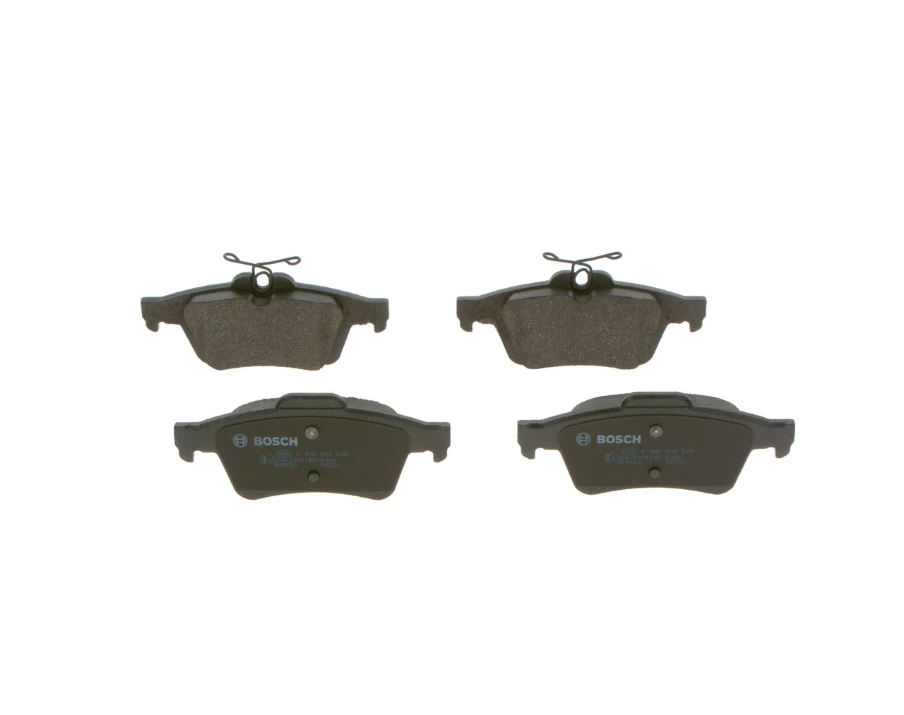 Sapatas do freio traseiras de disco Bosch 0986494528 preço, a partir de 24,99 USD