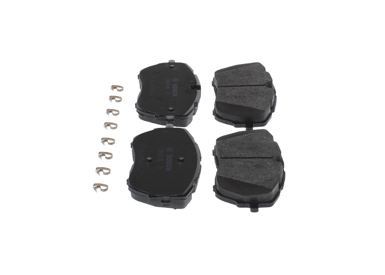 Compre 0986494946 Bosch Sapatas do freio dianteiras de disco