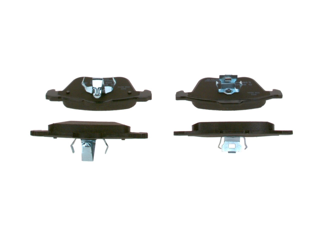 Compre 0986494158 Bosch Sapatas do freio dianteiras de disco