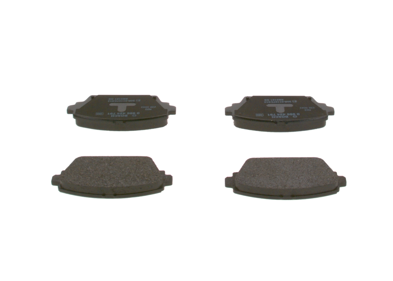 Sapatas do freio dianteiras de disco Bosch 0986424791 preço, a partir de 32,52 USD