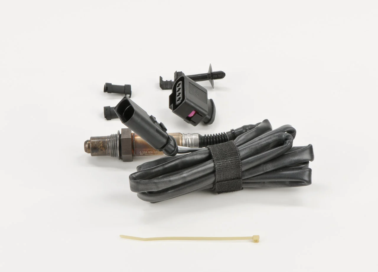 Sonda lambda, sensor direito de oxigênio depois de catalisador 0258006982 Bosch