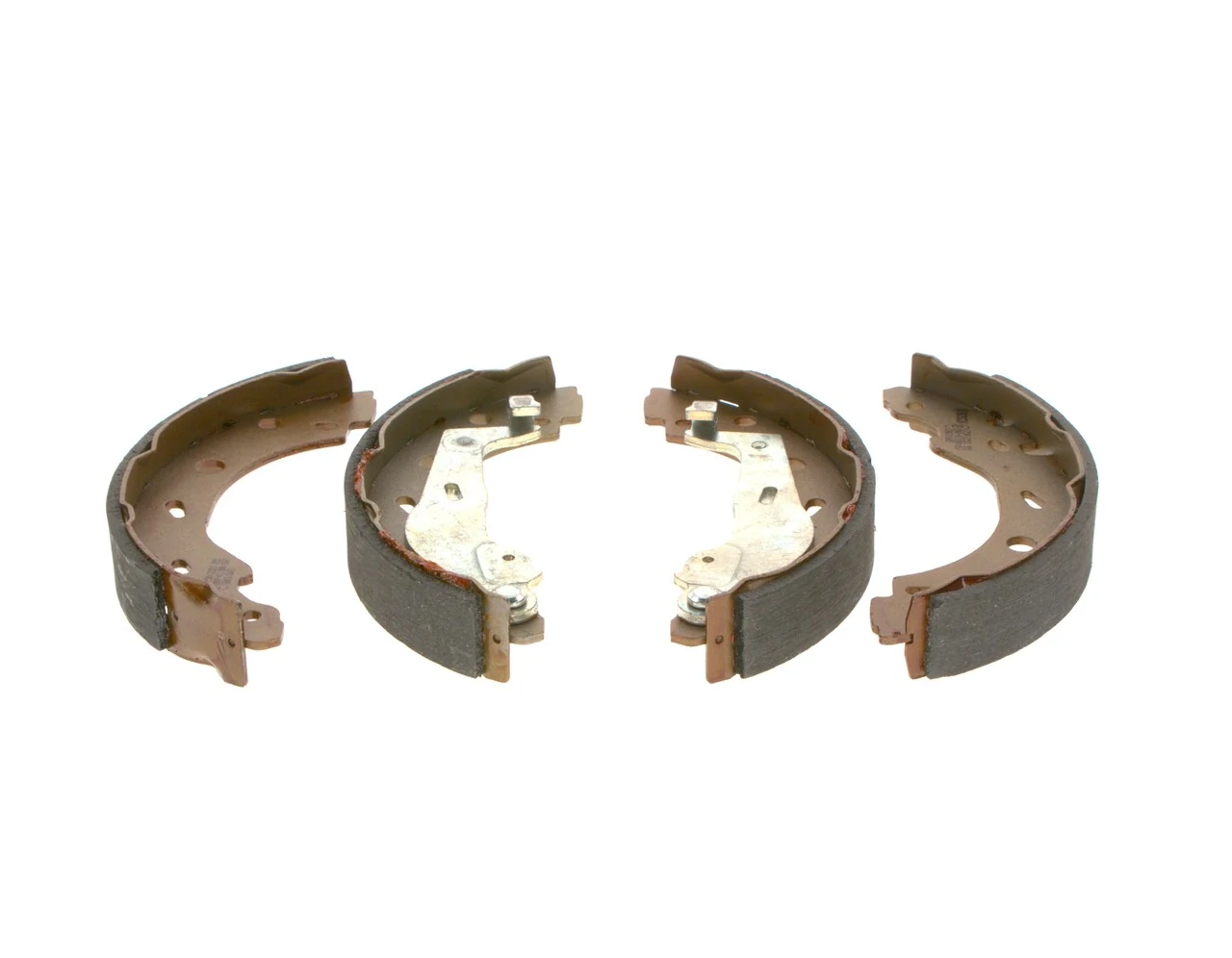 0986487600 Bosch Sapatas do freio traseiras de tambor