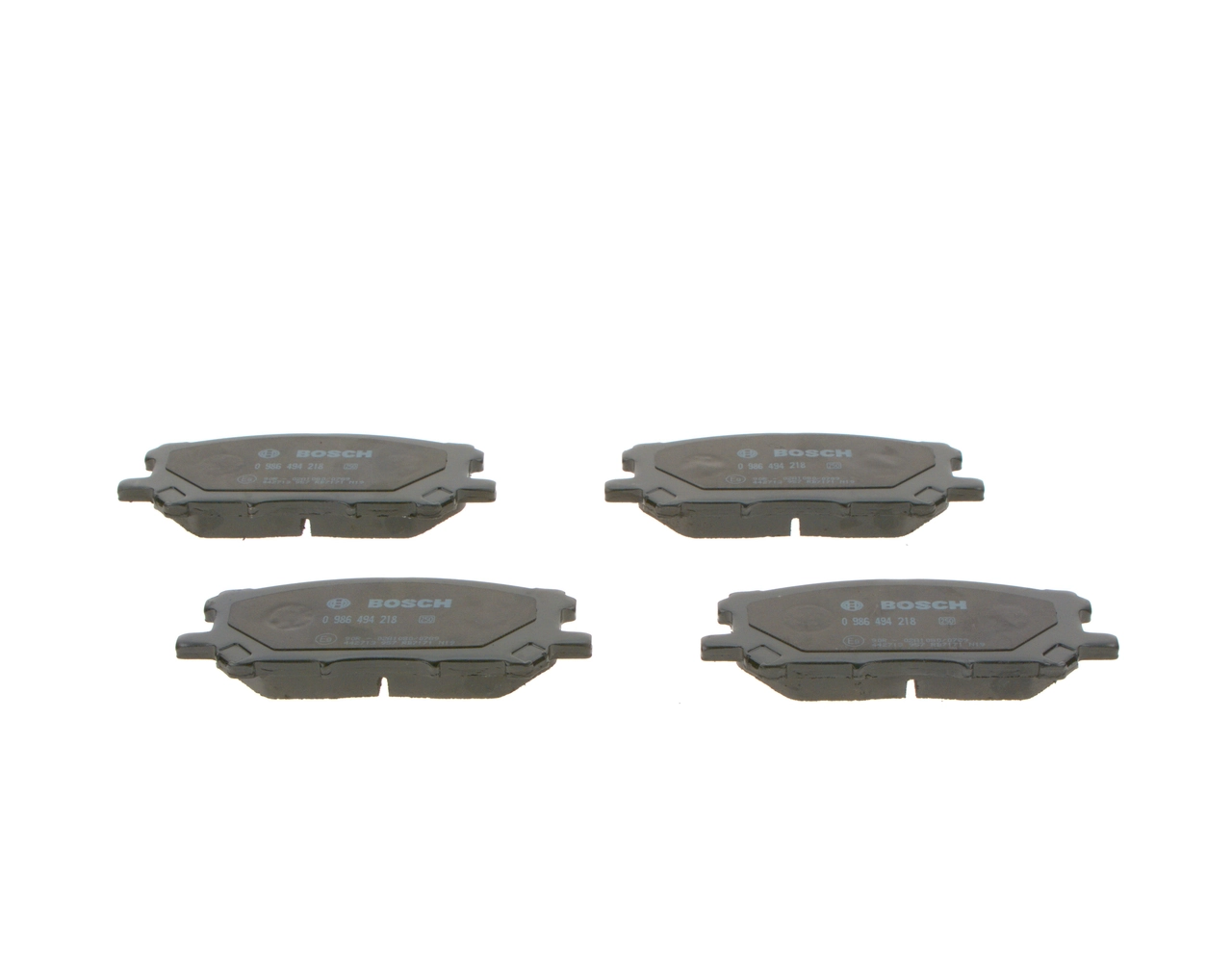 0986494218 Bosch Sapatas do freio dianteiras de disco