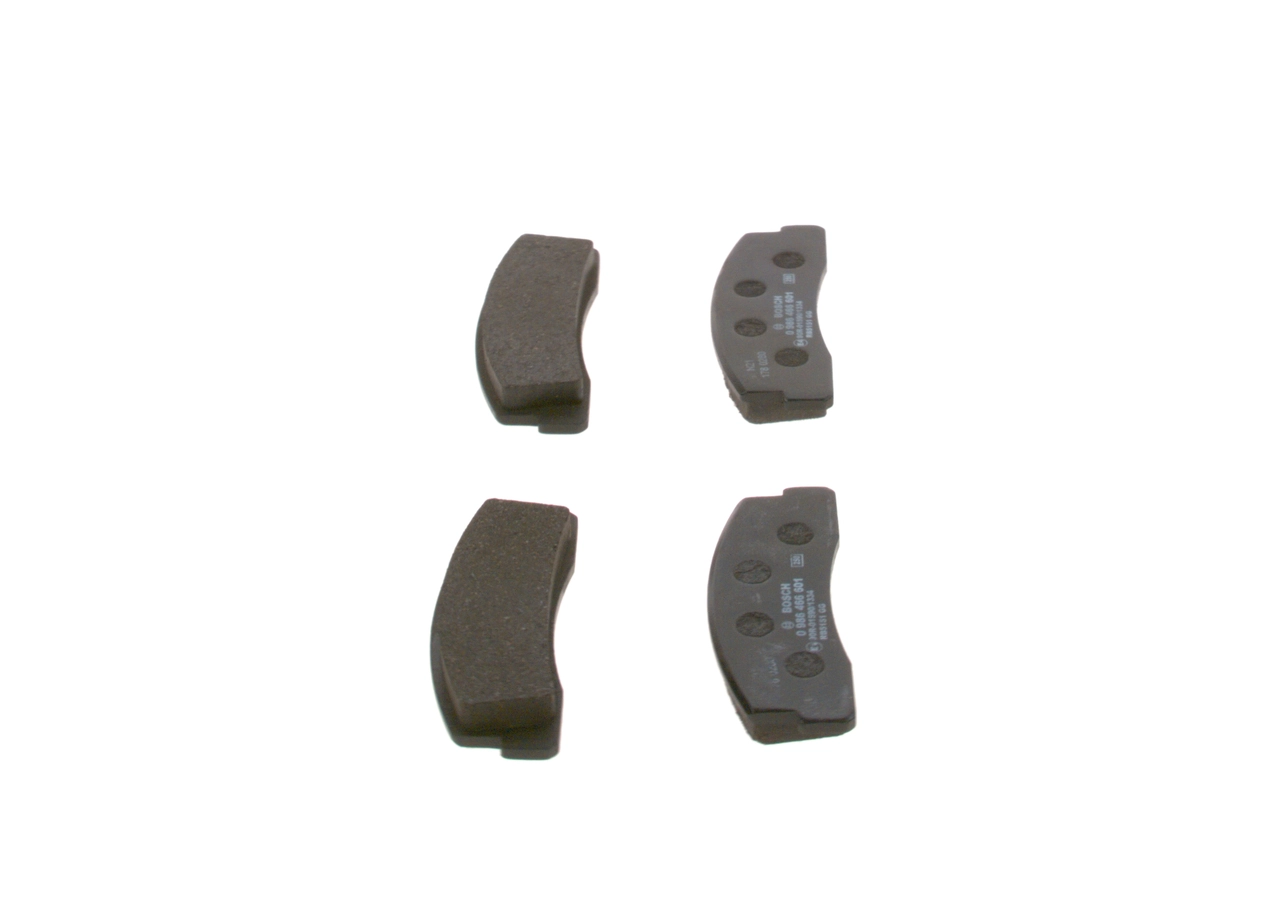 0986466601 Bosch Sapatas do freio dianteiras de disco