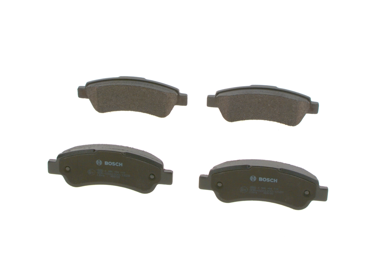 Sapatas do freio traseiras de disco Bosch 0986494110 preço, a partir de 30,43 USD