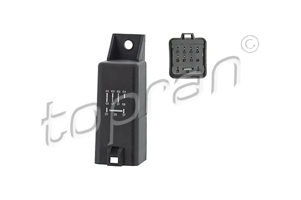  Relê das velas de incandescência Volkswagen Crafter 30-50 plataforma a bordo (2F, 2FC, 2FF, 2FG,2FL, 2FM) (2006 - 2016) 30-50