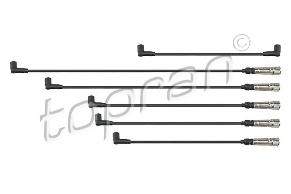 Fios de alta voltagem, kit para Audi 100 43