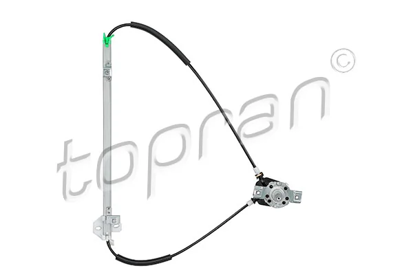 Mecanismo de acionamento de vidro da porta dianteira direita Volkswagen Polo II 86C ao melhor preço