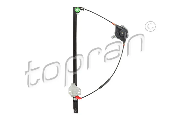 Mecanismo de acionamento de vidro da porta dianteira direita Volkswagen Transporter III 24, 25, 251 ao melhor preço