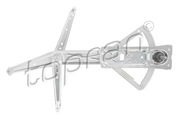 Mecanismo de acionamento de vidro da porta dianteira direita para Opel Combo