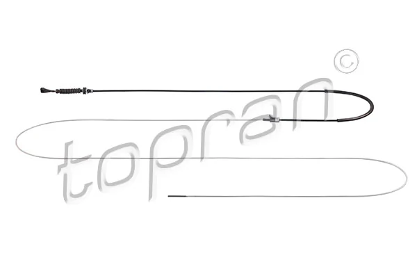 Cabo/pedal de gás (de acelerador) para Volkswagen Transporter 24, 25, 251