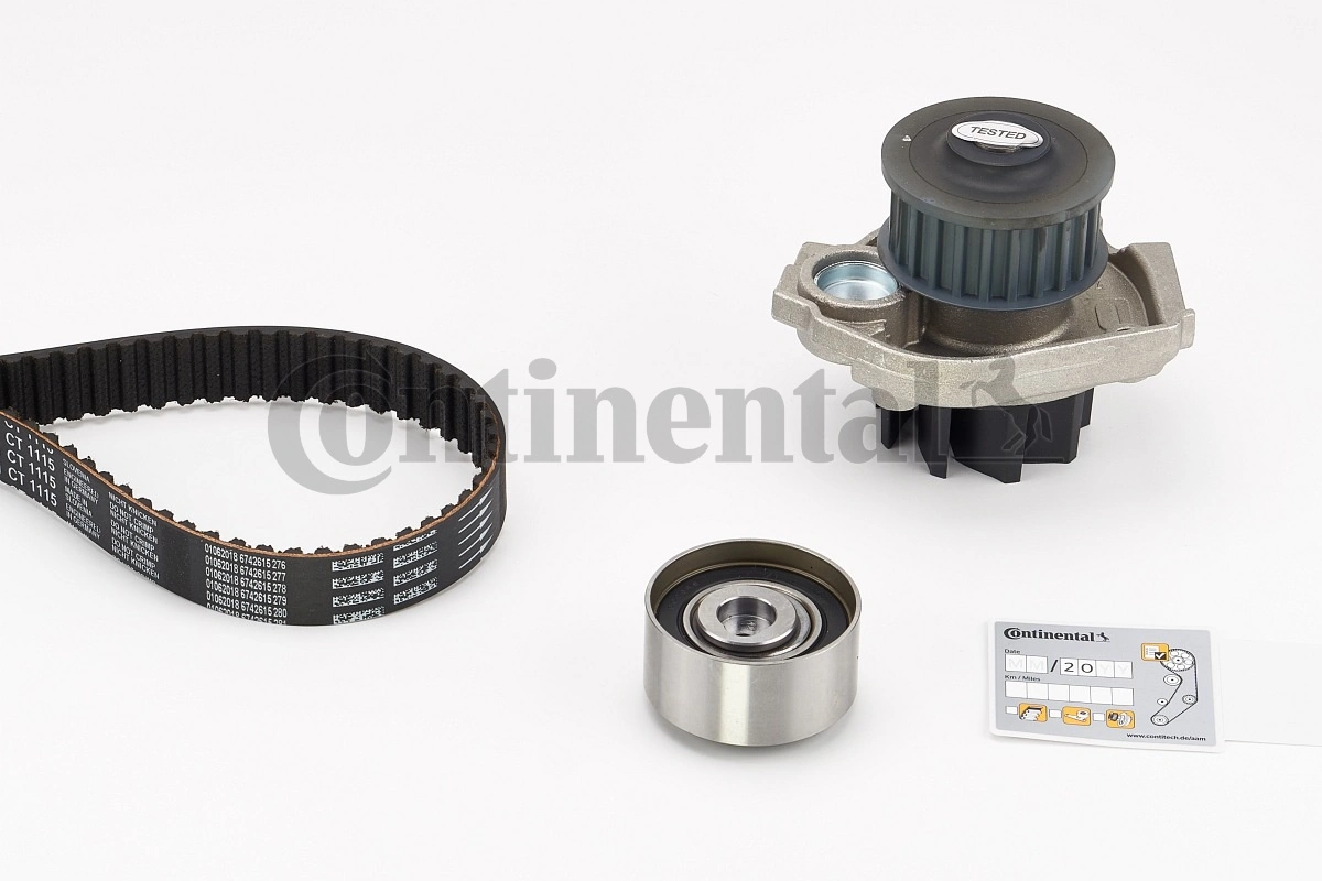 Correia do mecanismo de distribuição de gás, kit para Fiat 500  312