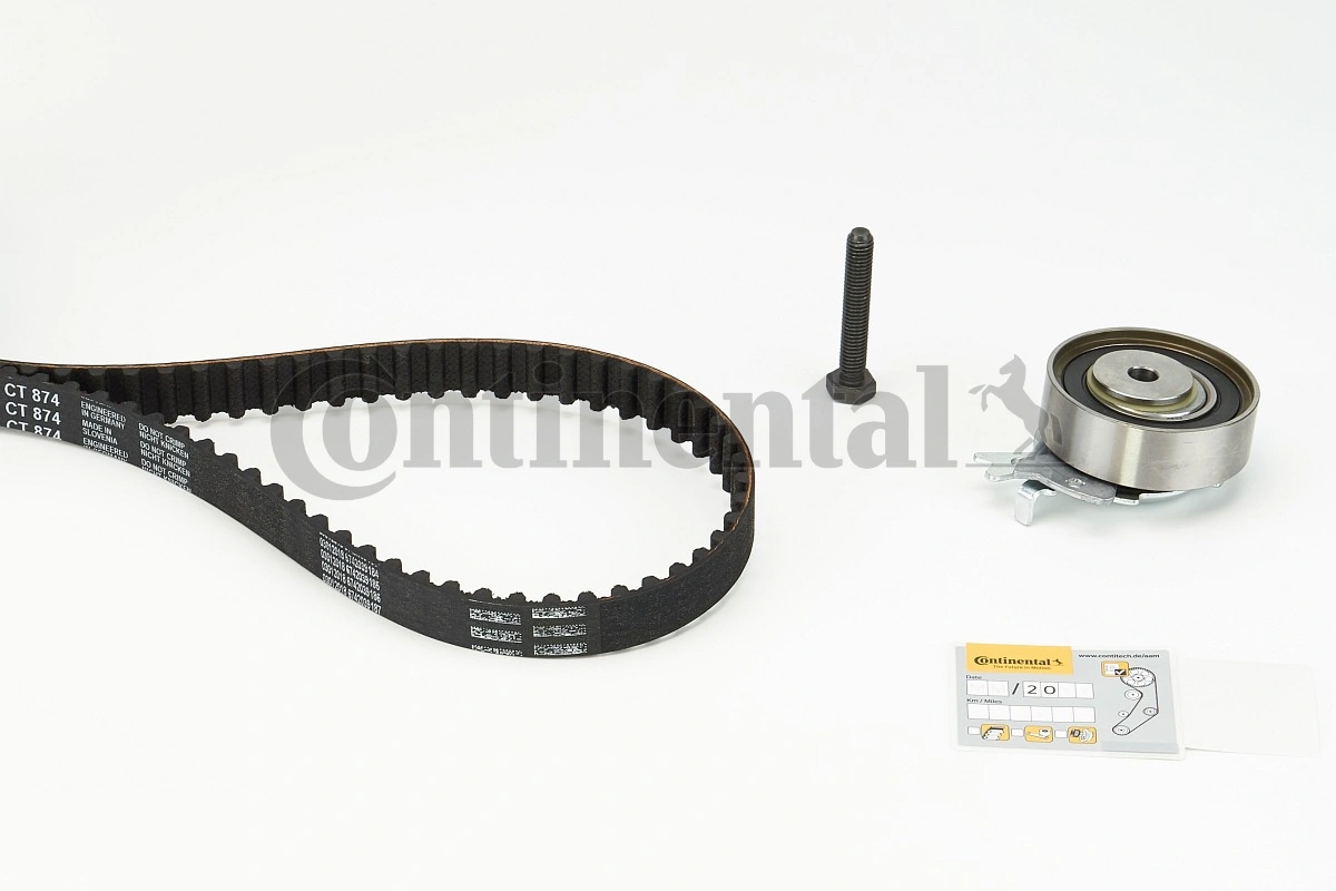 CT874K1 Continental/Siemens Correia do mecanismo de distribuição de gás, kit