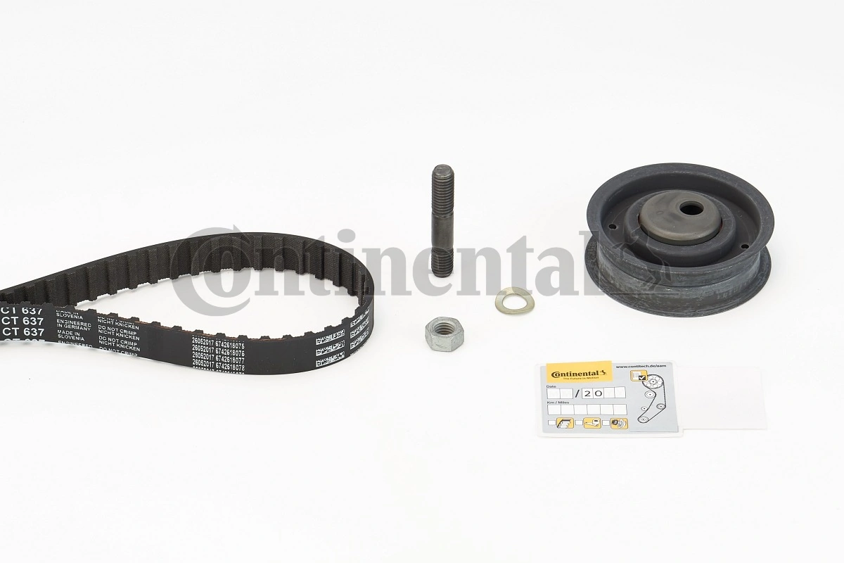 CT637K1 Continental/Siemens Correia do mecanismo de distribuição de gás, kit