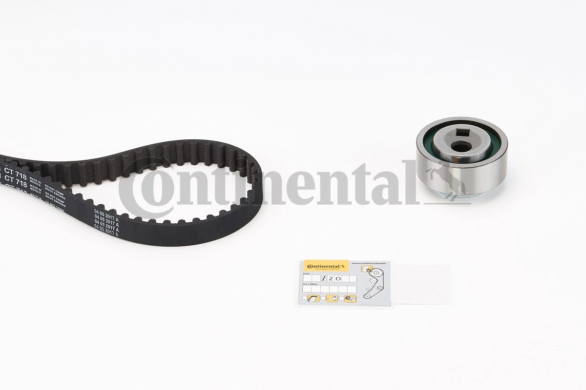 Correia do mecanismo de distribuição de gás, kit Peugeot 205 I 741A, C