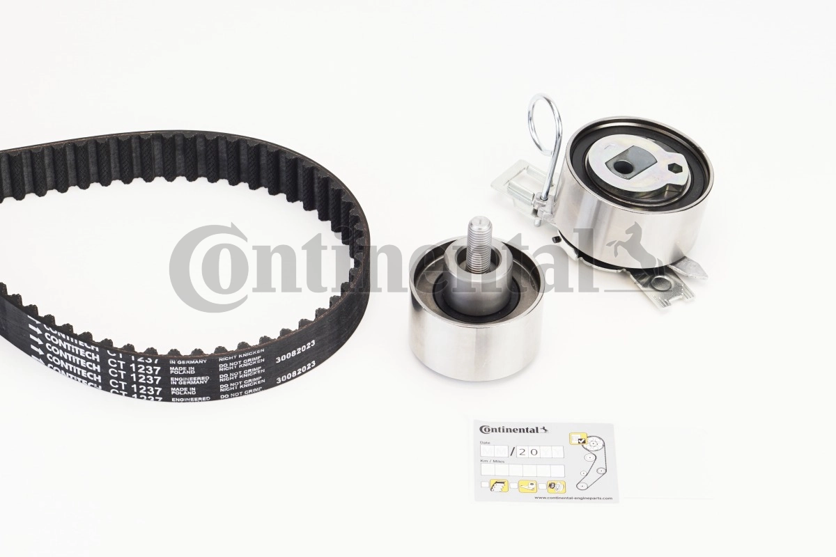 CT1237K1 Continental/Siemens Correia do mecanismo de distribuição de gás, kit